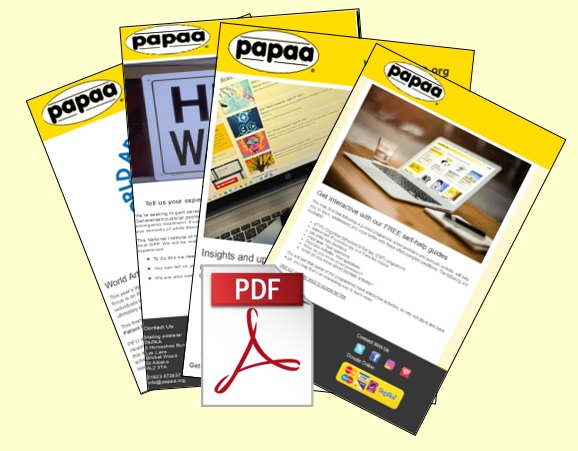 PAPAA Enewsletters