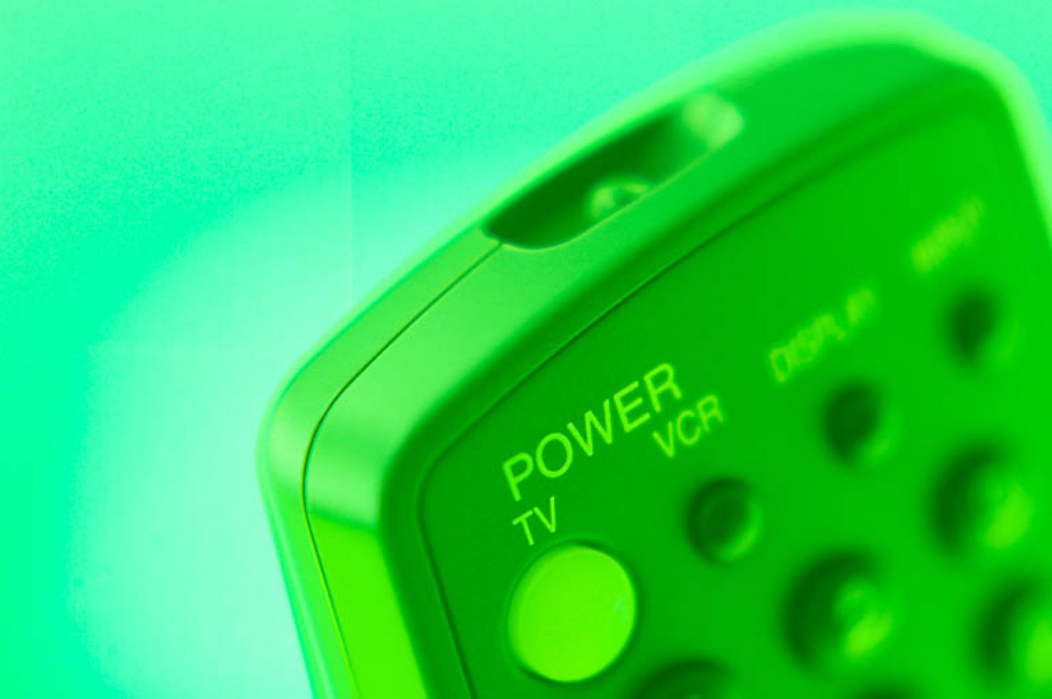 Remote control in green light.jpg